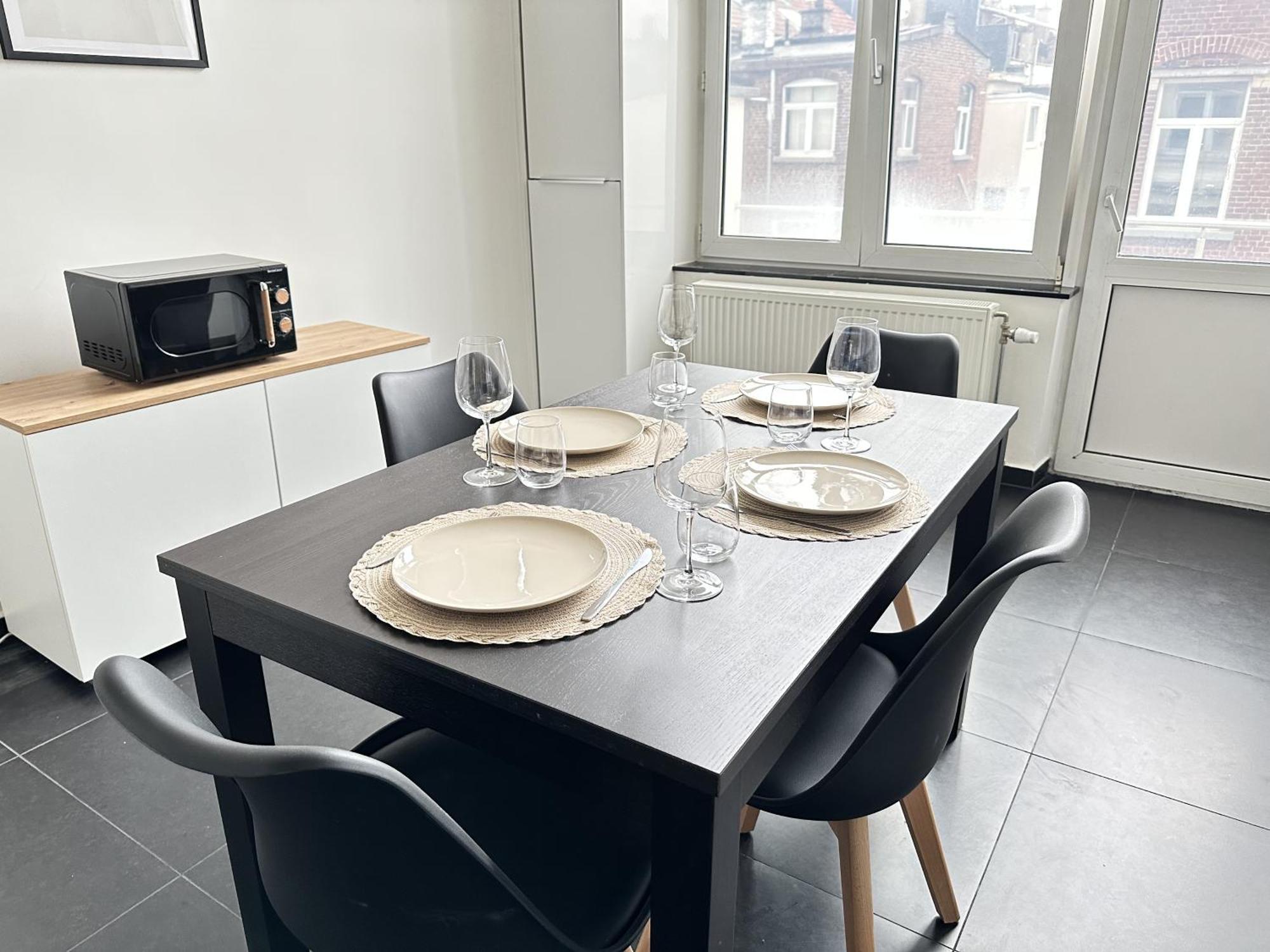 Trendy Flat In Brussels Leilighet Eksteriør bilde